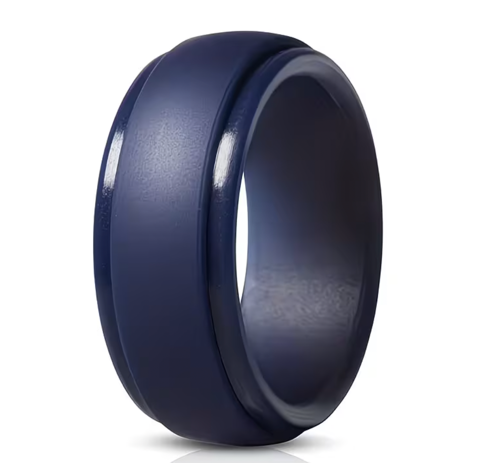 Silicone Ring - Navy