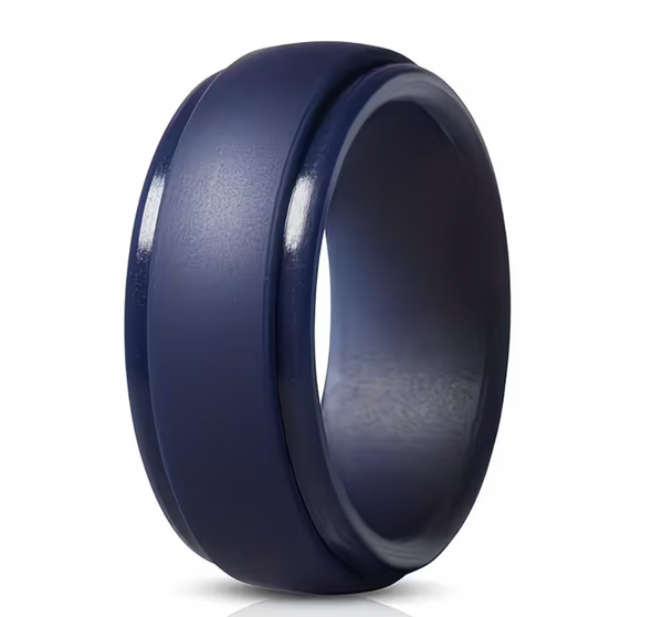 Silicone Ring - Navy