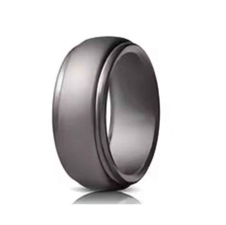 Silicone Ring -  Dark Grey