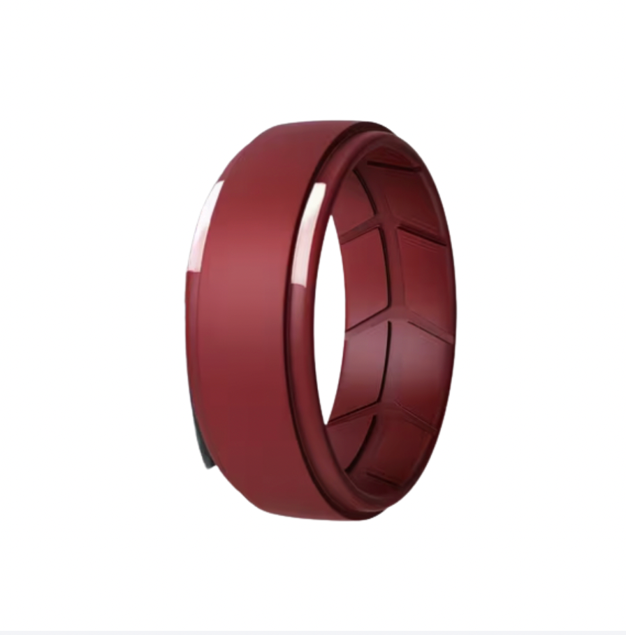 Silicone Ring - Bright Red