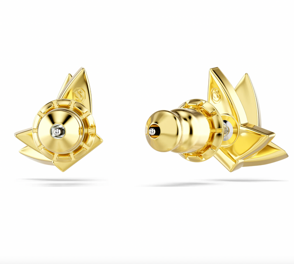 Idyllia Lilia Gold Butterfly Stud Earrings