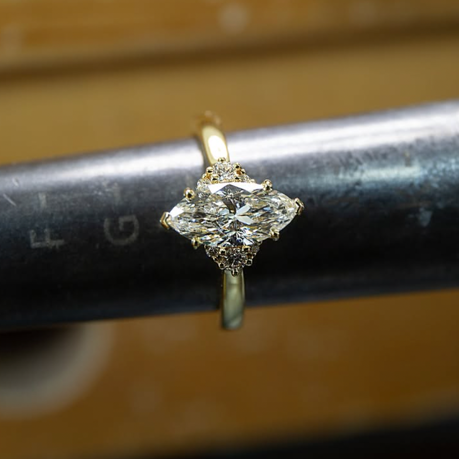 Scarlett Marquise Lab Diamond Ring