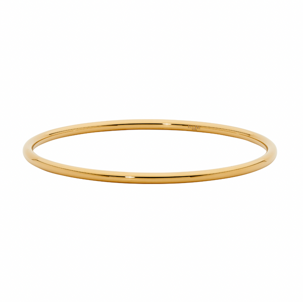 3mm Stainless Steel Solid Golf Bangle - 3 Colours