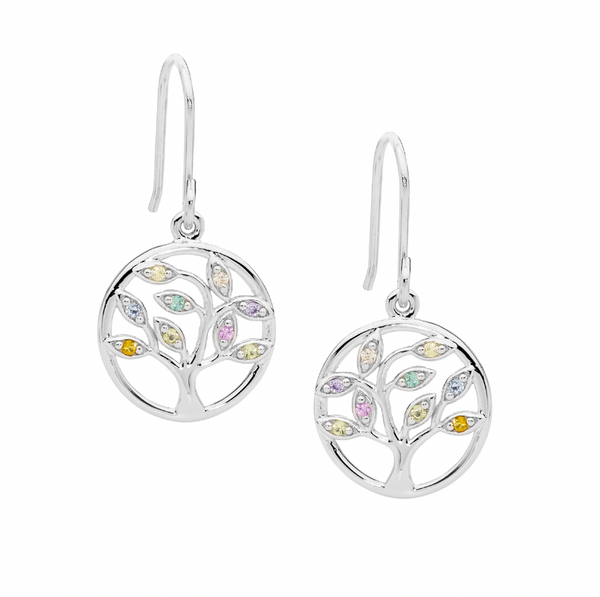 Tree of Life Hook Earrings - 2 Colours