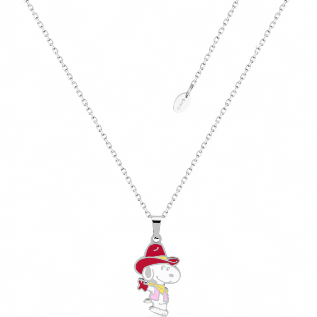 Peanuts - Cowboy Snoopy - Necklace & Stud Earring