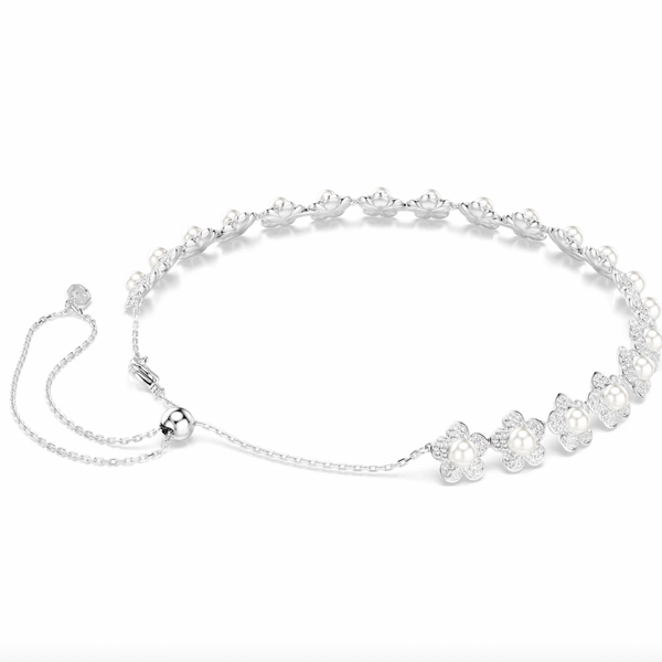 2026 Capsule Ariana Grande: Star Crystal Pearl & White Round Cuts Crystals Silver Choker
