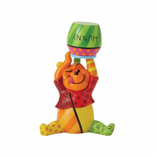 Winnie the Pooh with Pot Mini Figurine
