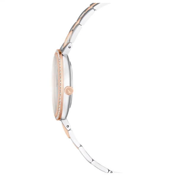 Cosmopolitan: Swiss Made, Metal bracelet, Silver Tone, Mixed metal finish