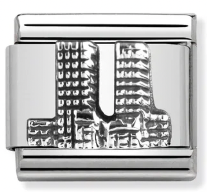 Travel - Twin Towers Relief (New York) Silver Charm