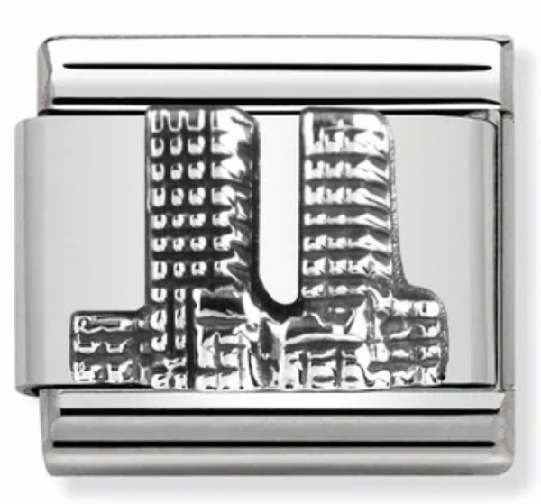 Travel - Twin Towers Relief (New York) Silver Charm