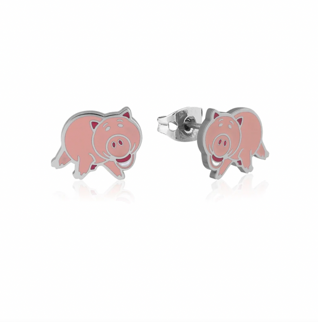Toy Story - Hamm Silver - Necklace & Stud Earring