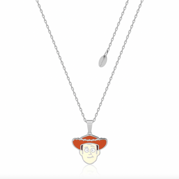Toy Story - Woody Silver - Necklace & Stud Earring