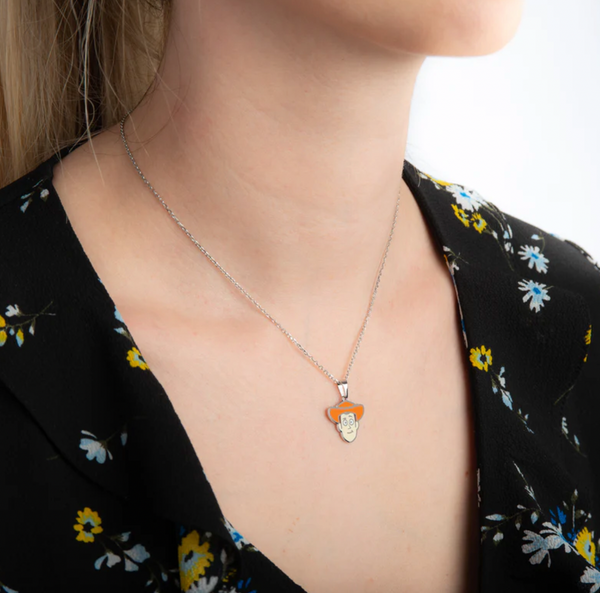 Toy Story - Woody Silver - Necklace & Stud Earring