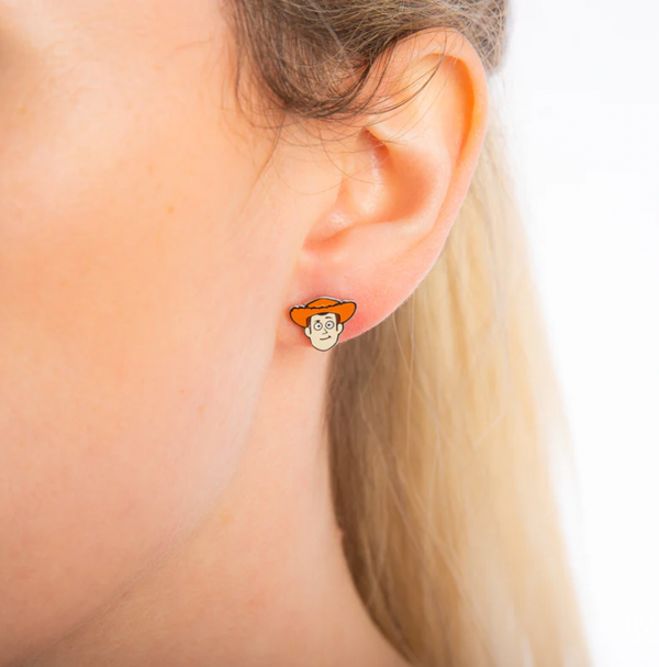 Toy Story - Woody Silver - Necklace & Stud Earring
