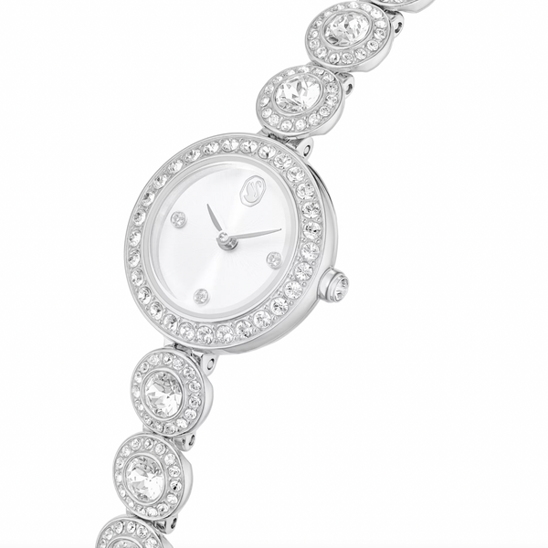 Una Angelic: Crystal Bracelet Crystal Tone Silver Watch
