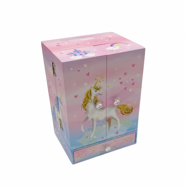 Unicorn Large Musical Jewel Box