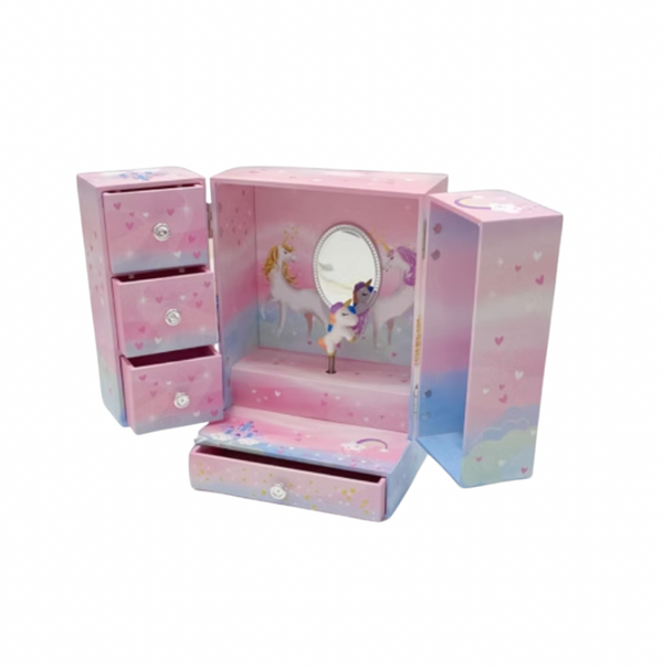 Unicorn Large Musical Jewel Box