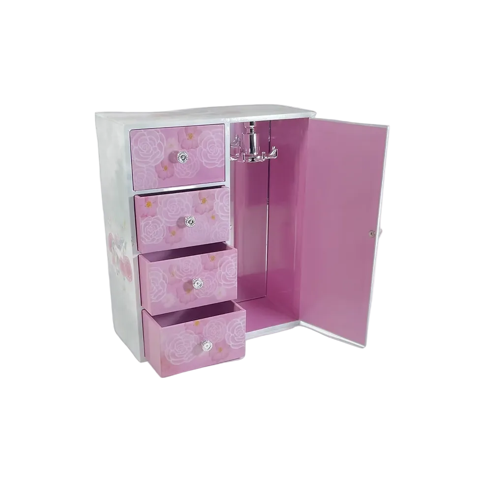 Unicorn and Roses Wardrobe Jewel Box