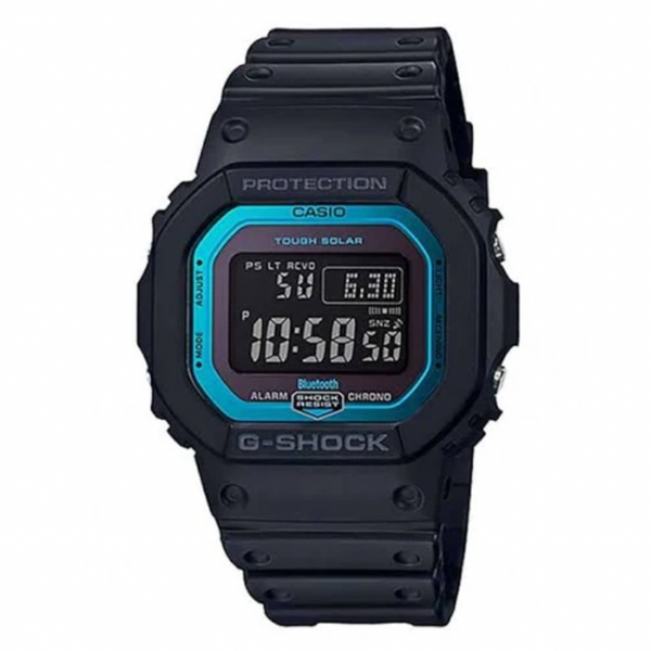 G-Shock: Series 5600 Bluetooth Black/Blue Watch