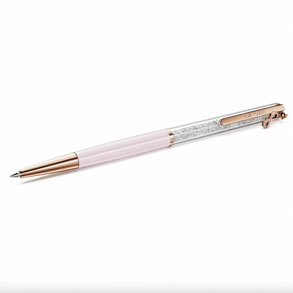 Crystalline Ballpoint Pen - Pink Rosegold Infinity
