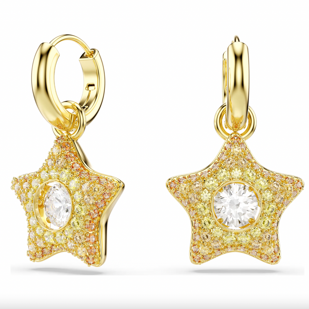 Sublima Yellow Star Drop Earrings