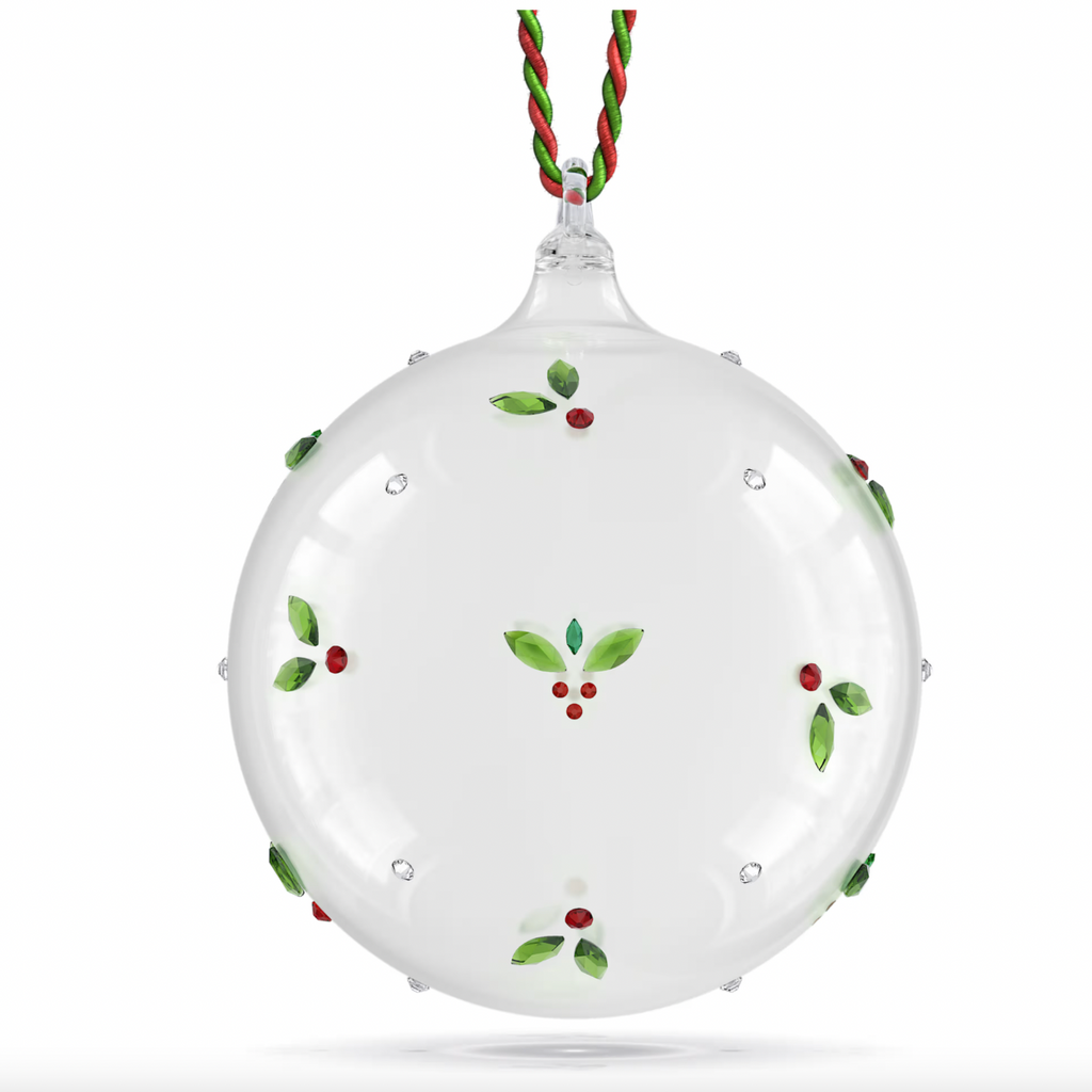 Holiday Magic: Mistletoe Ball Ornament