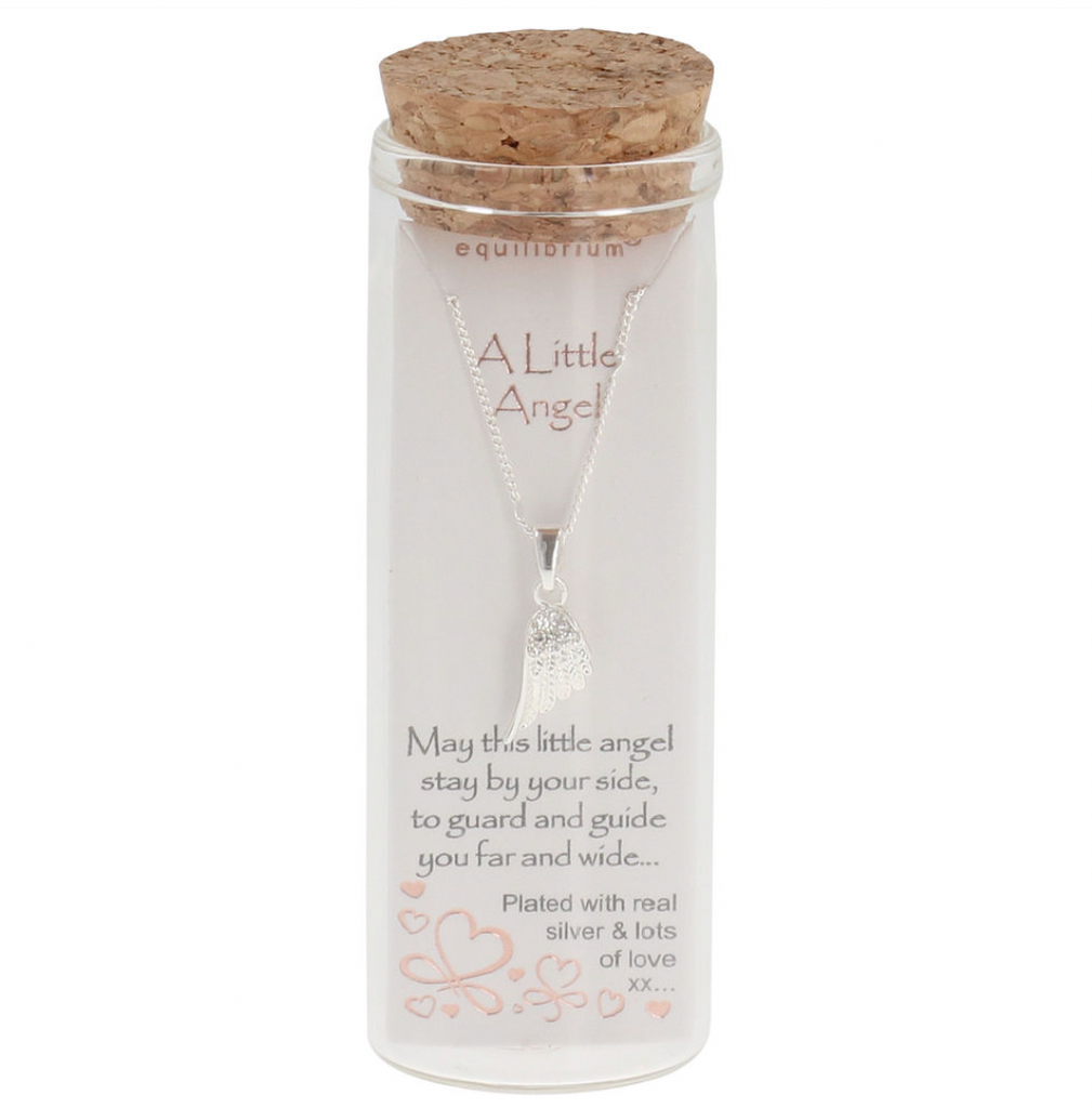Equilibrium - Message in a Bottle - MY LITTLE ANGEL NECKLACE