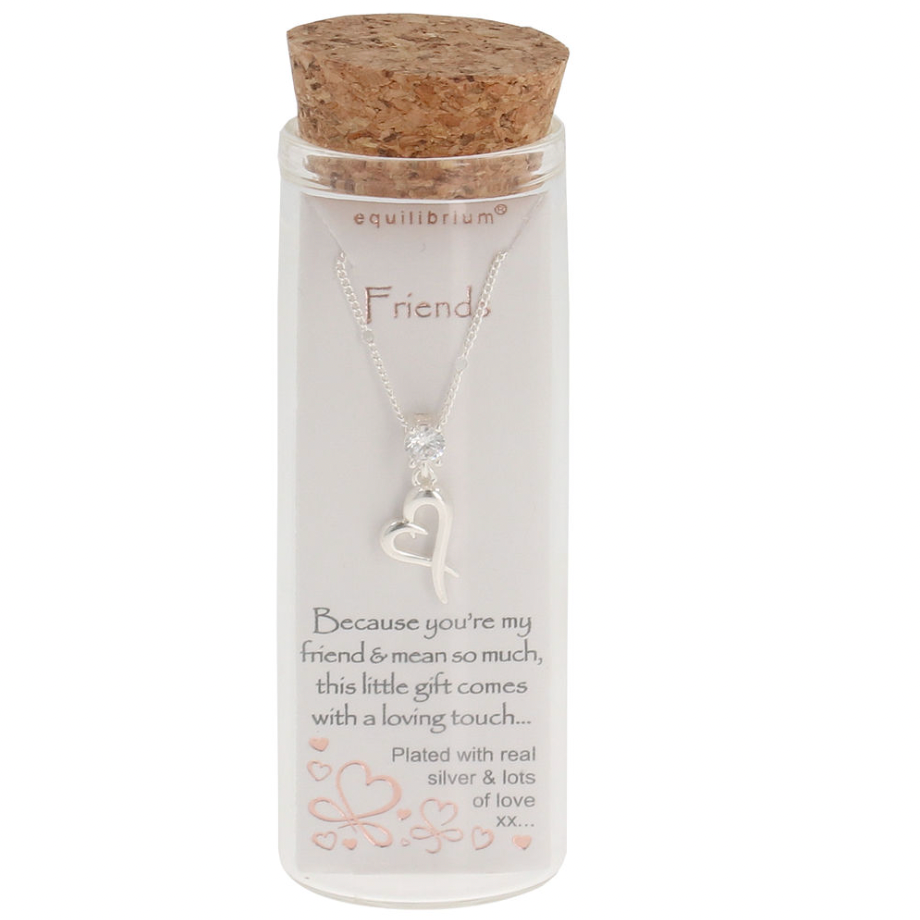 Equilibrium - Message in a Bottle - FRIENDS NECKLACE