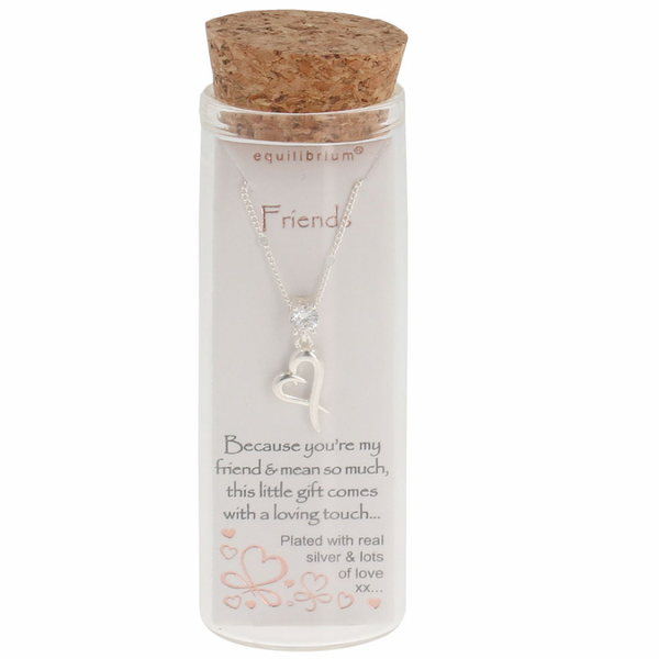Equilibrium - Message in a Bottle - FRIENDS NECKLACE