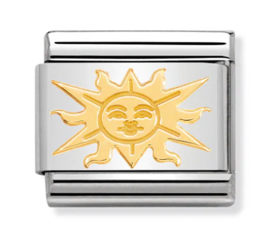 Symbols - Sun Gold Charm