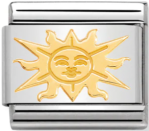 Symbols - Sun Gold Charm