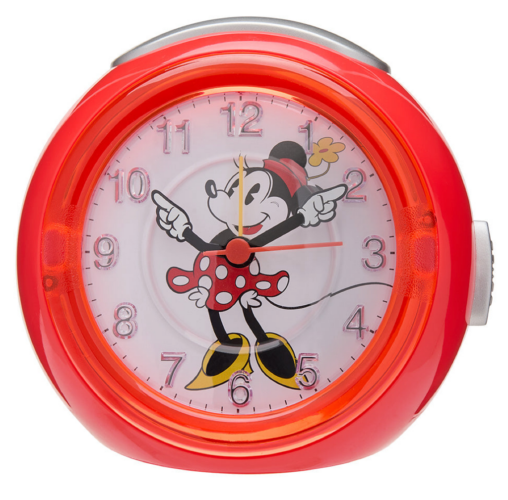 Minnie Alarm Clock - Red