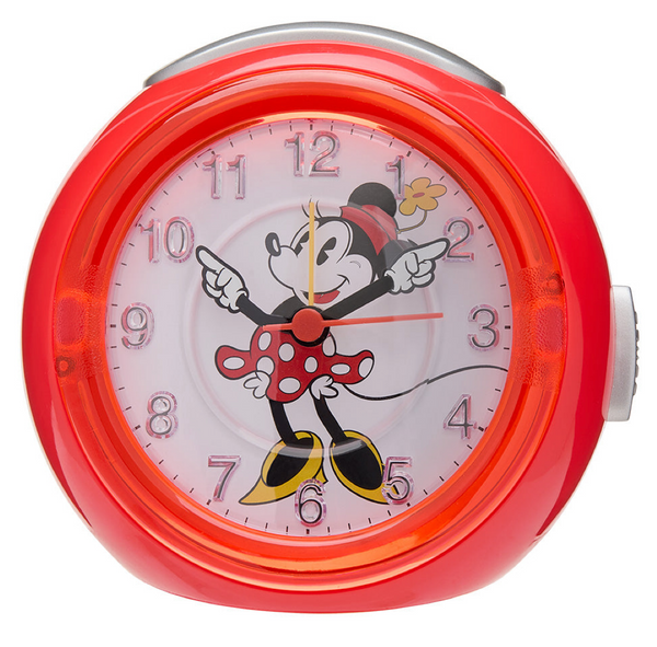 Minnie Alarm Clock - Red