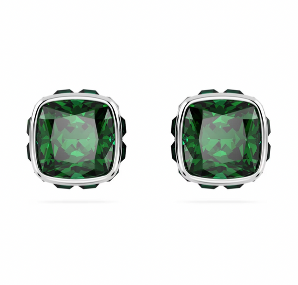 Birthstone: May Green Square - Necklace & Earring