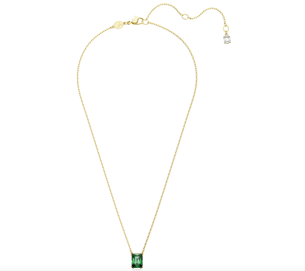Matrix Green Gold Necklace