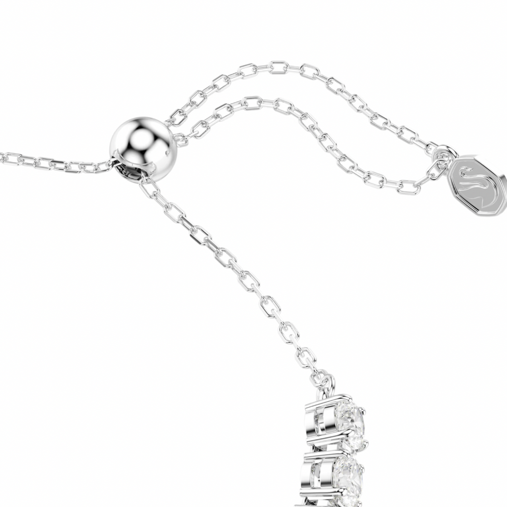2026 Capsule Ariana Grande: Multicoloured Mixed Cuts Crystals Silver Tennis Bracelet