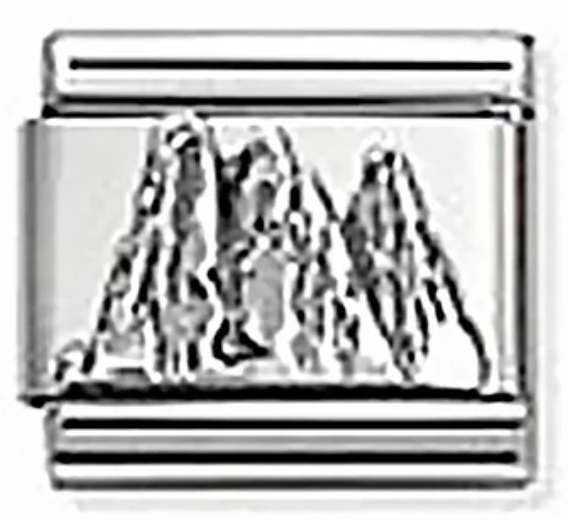 Travel - Three Peaks of Lavaredo Relief (Italy) Silver Charm