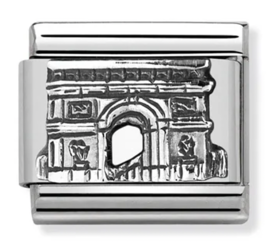 Travel - Arc Di Trionfo Relief (Paris) Silver Charm
