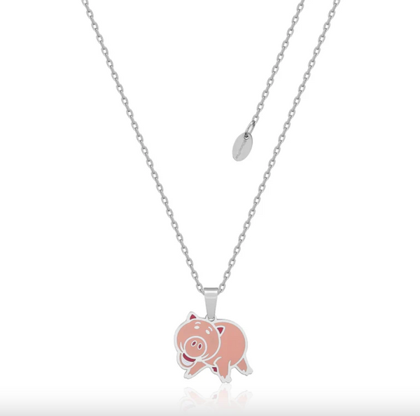 Toy Story - Hamm Silver - Necklace & Stud Earring