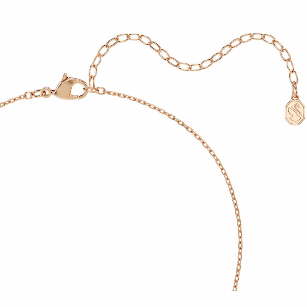 Matrix: White Round Cuts Crystals Necklace - 2 Colour