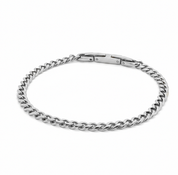Blaze 4mm Cuban Link Bracelet - 2 Colours
