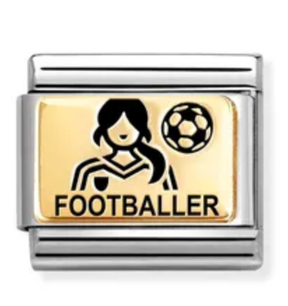 Occupation - Footballer Women in Gold