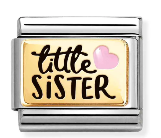 Little Sister Gold Charm