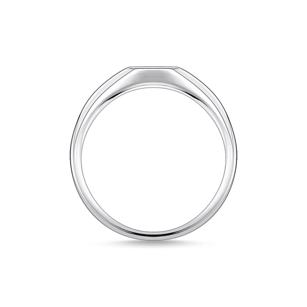 Pave White Stones Silver Ring - 2 Sizes