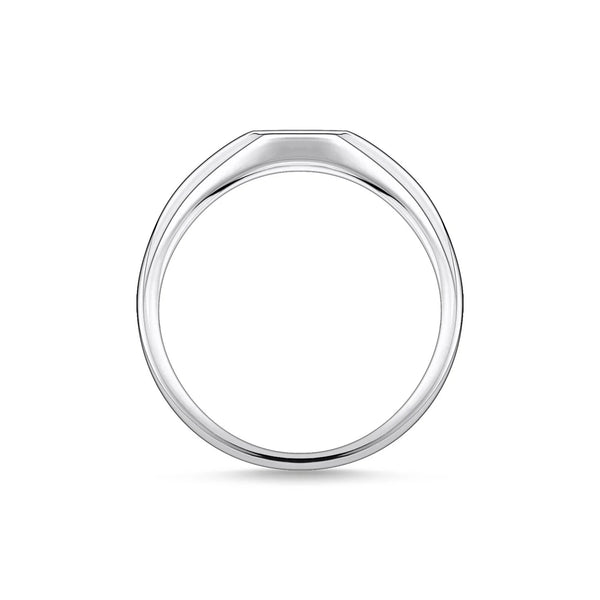 Pave White Stones Silver Ring - 2 Sizes