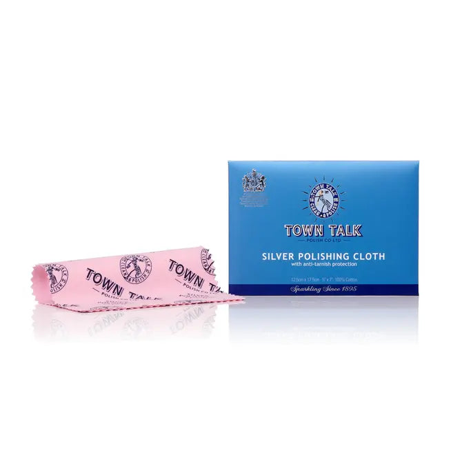 TOWN TALK Polishing Cloth - For Silver Jewellery