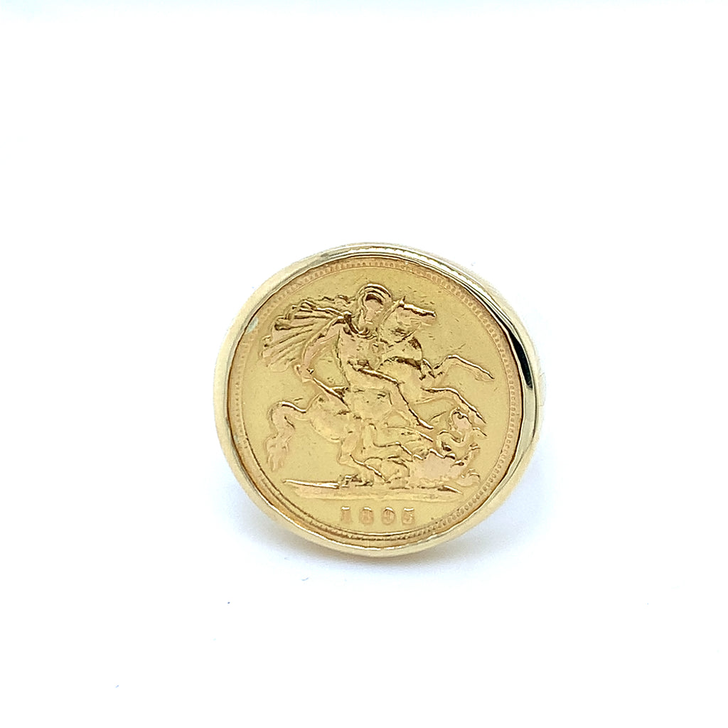 1895 Half Sovereign Ring