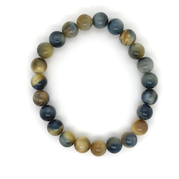 Crystal Bracelet - 8mm Dream Tiger Eye Elastic Bracelet