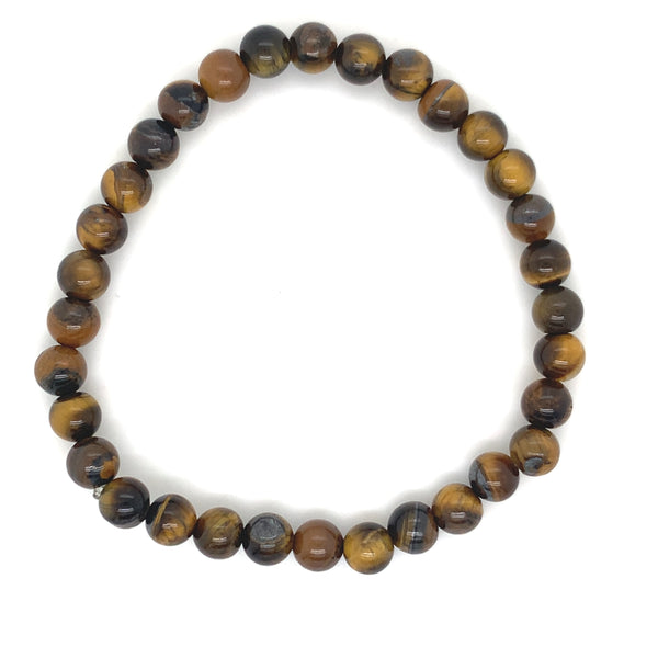 Crystal Bracelet - Tiger Eye Elastic Bracelet