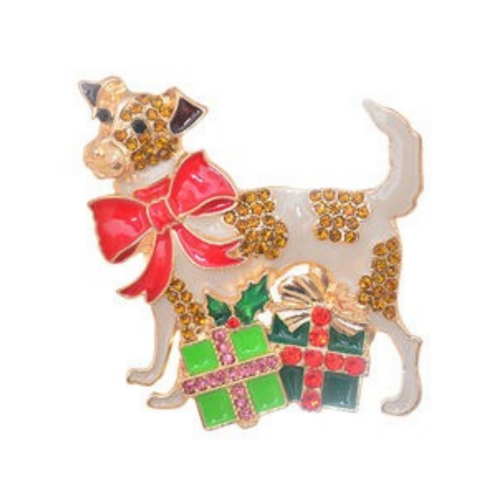 🎄Christmas Brooch - Dog